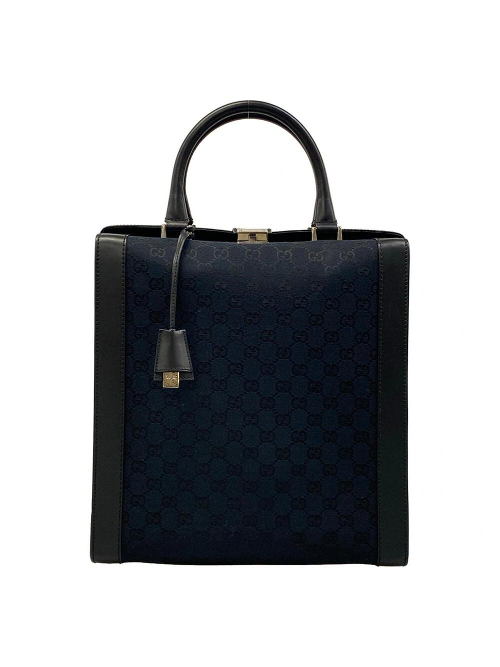 Gucci Gg Black Jacquard Leather Handbag #342364G85B